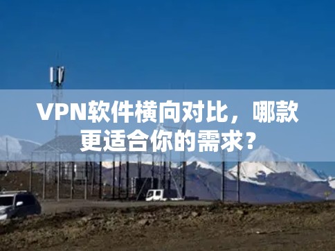 VPN软件横向对比,哪款更适合你的需求?