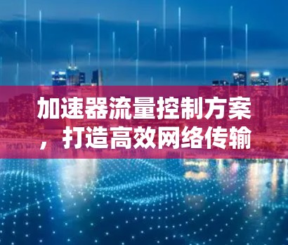 加速器流量控制方案，打造高效网络传输