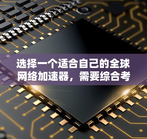 选择一个适合自己的全球网络加速器,需要综合考虑多个因素。以下是详细的步骤指南