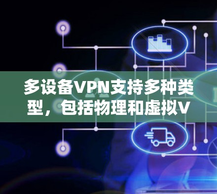 多设备VPN支持多种类型，包括物理和虚拟VPN，通过物理网络或互联网实现。以下是一些主要的VPN类型及其特点