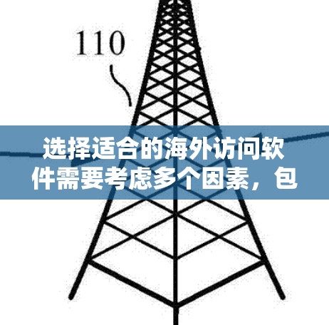 选择适合的海外访问软件需要考虑多个因素,包括功能需求、网络条件、预算、设备类型以及用户习惯。以下是一些基于分析的建议,帮助用户做出明智的选择 选择适合的海外访问软件需要考虑多个因素,包括功能需求、网络条件、预算、设备类型以及用户习惯。以下是一些基于分析的建议,帮助用户做出明智的选择