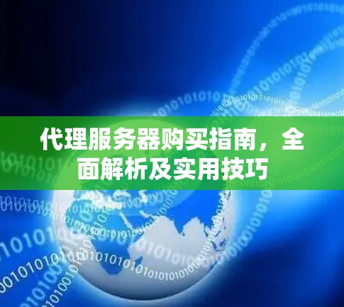 代理服务器购买指南,全面解析及实用技巧