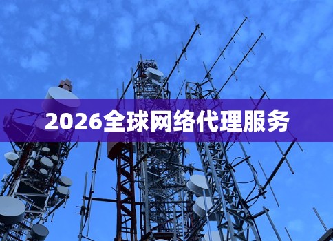 2026全球网络代理服务 2026全球网络代理服务