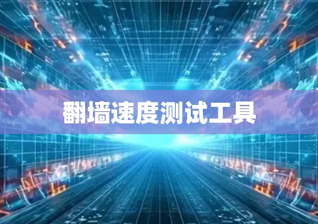 翻墙速度测试工具