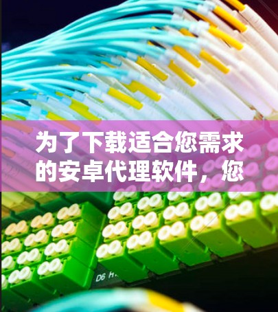 为了下载适合您需求的安卓代理软件,您可以按照以下步骤进行