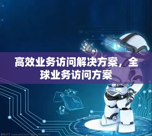 高效业务访问解决方案，全球业务访问方案