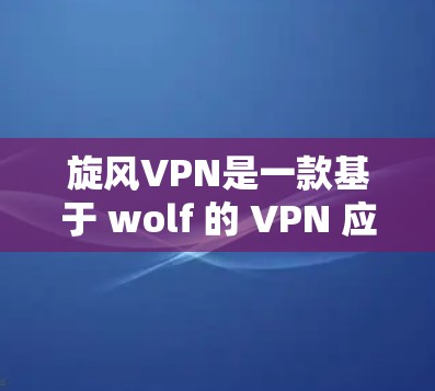 旋风VPN是一款基于 wolf 的 VPN 应用,以其简单易用的界面和强大的功能著称。以下是其主要功能的评测