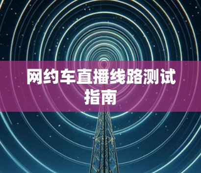 网约车直播线路测试指南 网约车直播线路测试指南