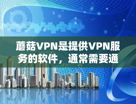 蘑菇VPN是提供VPN服务的软件，通常需要通过手机适配器连接到互联网。以下是使用蘑菇VPN连接手机的步骤