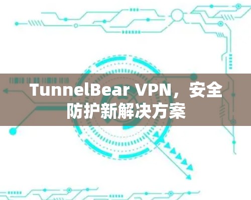 TunnelBear VPN，安全防护新解决方案