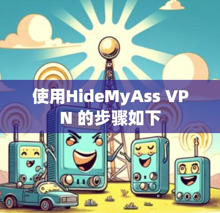 使用HideMyAss VPN 的步骤如下