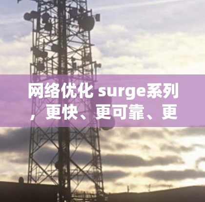 网络优化 surge系列,更快、更可靠、更高效