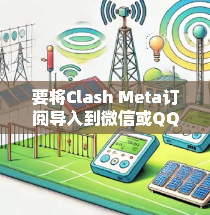 要将Clash Meta订阅导入到微信或QQ，您可以按照以下步骤操作