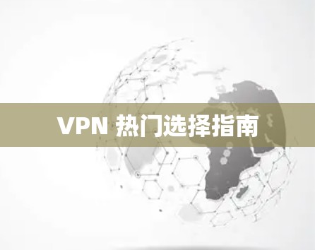 VPN 热门选择指南